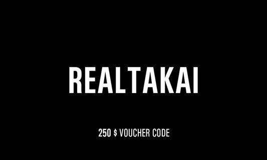 REALTAKAI Gift Cards